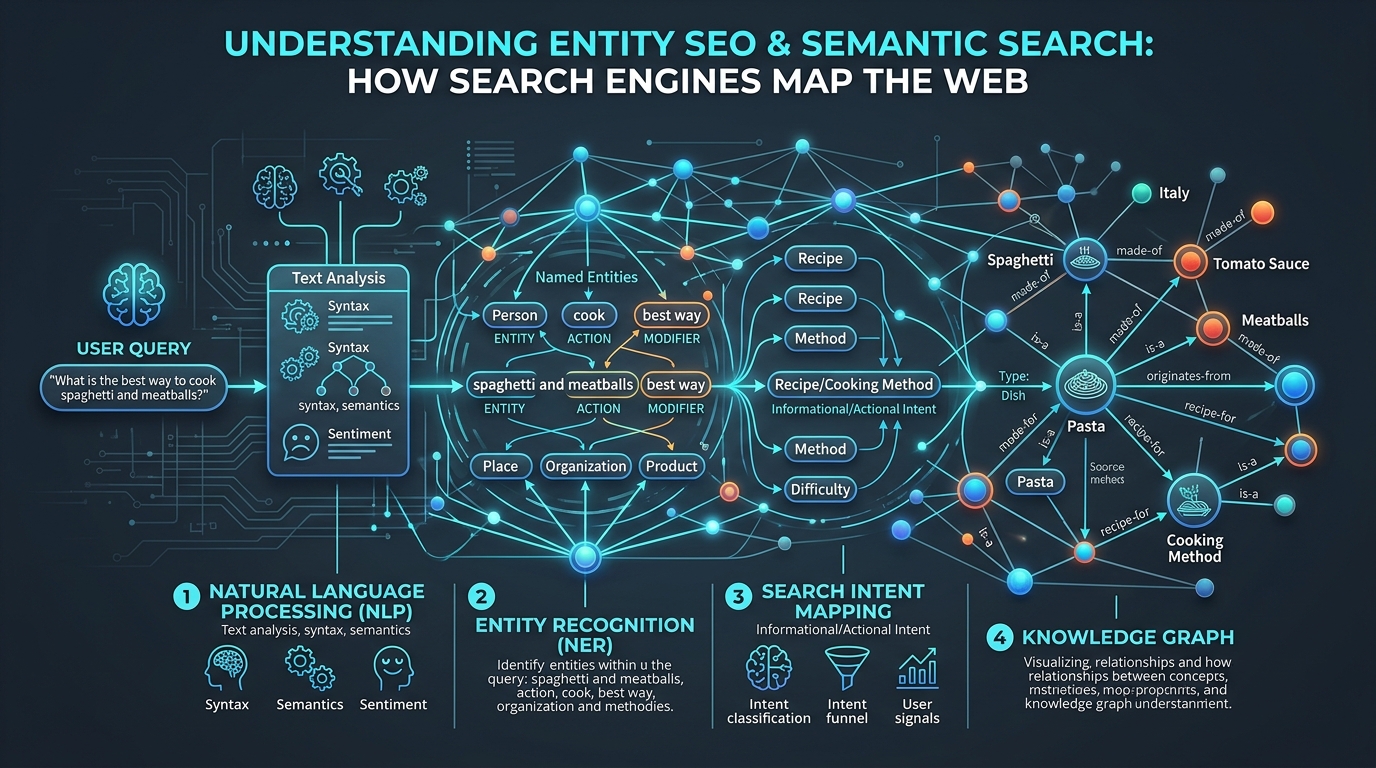 Understanding Entity SEO & Semantic Search: How Search Engines Map the Web